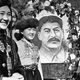 Фото ЦГА КФФД КР. Дочь Токтогула на демонстрации 23-й годовщины Великой Октябрьской революции, 1940 год