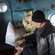 Фото пресс-центра ГКНБ. Камчыбек Ташиев на вертолете осмотрел неописанный участок кыргызско-таджикской границы