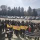 Фото 24.kg. Возле Дома правительства митингуют жители ТЭЦ-2
