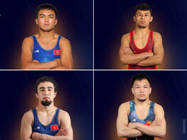 Четыре кыргызстанца попали в&nbsp;топ-10 мирового рейтинга Объединенного мира борьбы
