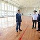 Фото пресс-центра ГКНБ. Садыр Жапаров на открытии нового здания ГКНБ в Бишкеке