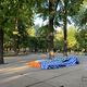 Фото читателя 24.kg. В скверах и парковых зонах Бишкека продолжают работать батуты