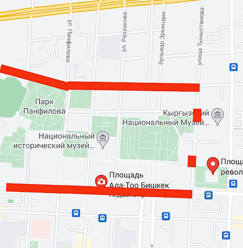 патрульной милиции Бишкека