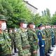Фото Пограничной службы. Пограничники Оша приняли эстафету Победы из Бишкека