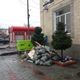 Фото мэрии Бишкека. Строительный мусор у отеля «Гранд», улица Фрунзе, 428