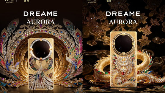 Что-то на&nbsp;богатом. Роскошные золотые смартфоны Dreame Aurora показал инсайдер
