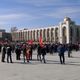 Фото 24.kg. Сторонники Садыра Жапарова собрались на площади Ала-Тоо