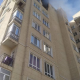 Фото пресс-службы МЧС. В Бишкеке в многоэтажном доме произошел пожар
