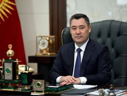 Курман айт маарек болсун! Президент Садыр Жапаров кыргызстандыктарды куттуктады
