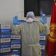 Фото пресс-центра Минздрава. Правительство США и ВОЗ передали Кыргызстану средства индивидуальной защиты