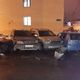 Фото Sakhalin.info. На выходных на Сахалине автомобиль с кыргызстанскими госномерами протаранил шесть машин