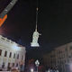 Фото издания «Думская». Демонтаж памятника Екатерине II