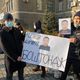Фото 24.kg. В Бишкеке проходит митинг в поддержку экс-главы Девятой службы ГКНБ