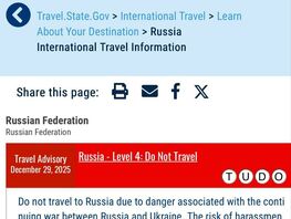 Госдеп призвал граждан США срочно покинуть Россию
