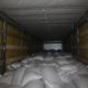 Фото УВД региона. В Баткенской области задержали два грузовика с контрабандным зерном