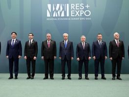 President of Kyrgyzstan arrives in Astana for Regional Ecological Summit
