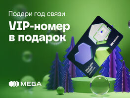 Подарите близким год связи с&nbsp;красивым номером от&nbsp;MEGA!
