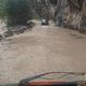 Фото департамента дорожного хозяйства. В Джети-Огузском районе оползень смыл дорогу