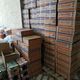 Фото 24.kg. В штаб привозят продукты, из которых волонтеры формируют пакеты