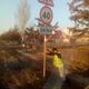 Фото пресс-службы мэрии. Сотрудники Бишкекасфальтсервиса восстановили дорожные знаки