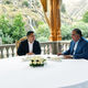 Фото пресс-службы президента Таджикистана. Встреча Садыра Жапарова и Эмомали Рахмона