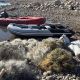 Фото Минприроды КР. Тысячи метров сетей и сотни килограммов мусора извлекли из водоемов КР в мае