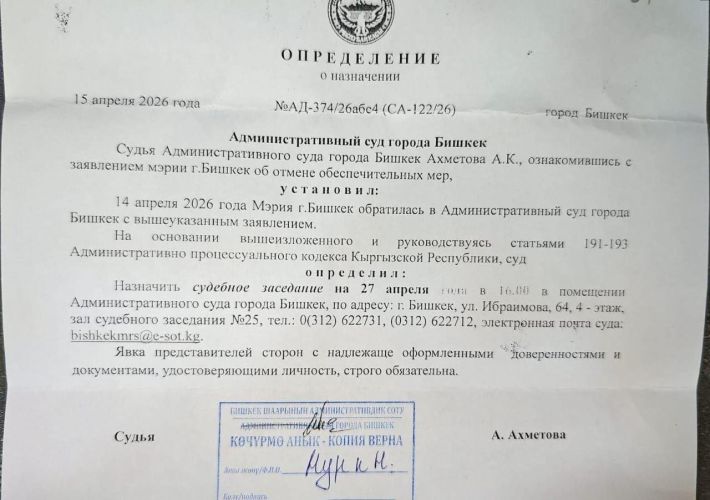 предоставлено инициативной группой #БишкекСмог