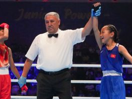 Юная кыргызстанка завоевала серебро юношеского чемпионата Азии по&nbsp;боксу 