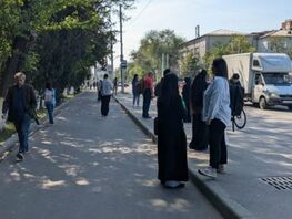 Жители Бишкека жалуются на&nbsp;отсутствие остановки у&nbsp;медакадемии
