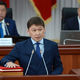Photo Sultan Dosaliev. Prime Minister of the Kyrgyz Republic Sapar Isakov