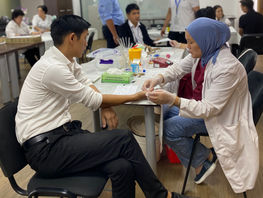 Сотрудники &laquo;Керемет Банка&raquo; сдали донорскую кровь
