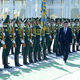Фото аппарата президента Кыргызстана. Почетный караул