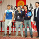 Фото Armwrestling Kyrgyzstan. Константин Клейнер (второй слева) на одном из турниров в Кыргызстане