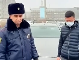 В&nbsp;Бишкеке машина ехала со&nbsp;скоростью 120 километров в&nbsp;час. Ее&nbsp;водитель задержан
