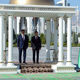 Фото аппарата президента Кыргызстана. Официальная церемония приветствия