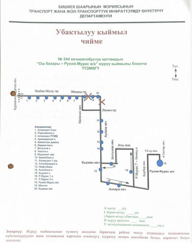 пресс-службы мэрии Бишкека