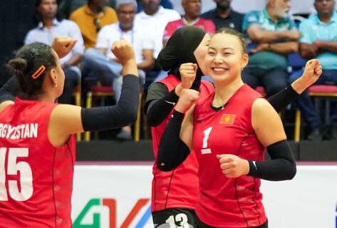 Женская сборная Кыргызстана по&nbsp;волейболу (U-20) выиграла турнир на&nbsp;Мальдивах
