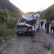 Фото пресс-службы МЧС. Авария на трассе Бишкек — Ош