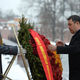Фото пресс-службы президента. Садыр Жапаров в Москве возложил венок к Могиле Неизвестного Солдата