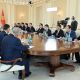Фото Султана Досалиева. Встреча Садыра Жапарова и Ильхама Алиева в расширенном формате