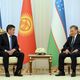 Фото аппарата президента. Главы Кыргызстана и Узбекистана во время переговоров в узком составе