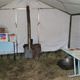 Фото ИА «24.kg». Палатка МЧС на КПП «Ак-Тилек»
