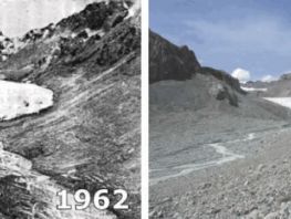 Head of Academy of Sciences shows rapid melting of glaciers near Issyk-Kul
