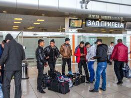 В&nbsp;аэропортах Москвы система контроля отсеяла каждого десятого мигранта
