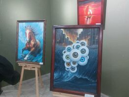 Искусство за&nbsp;решеткой. Как в&nbsp;Бишкеке прошла первая выставка картин осужденных
