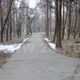 Фото ИА «24.kg». Парк имени Ататюрка. Чистые дорожки, целые скамейки. Март 2017 года