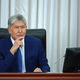 Photo Sultan Dosaliev. President Almazbek Atambayev closely followed the oath of ministers