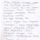 Фото пресс-службы СДПК. Копия письма от Наримана Тюлеева Алмазбеку Атамбаеву, предоставленная СДПК