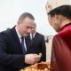 Фото кабмина. Премьер Беларуси Александр Турчин прибыл в Кыргызстан для участия в заседании ЕМПС