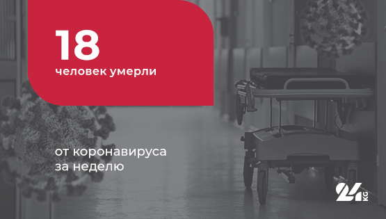 Цифра дня.&nbsp;18&nbsp;человек умерли от&nbsp;коронавируса за&nbsp;неделю
